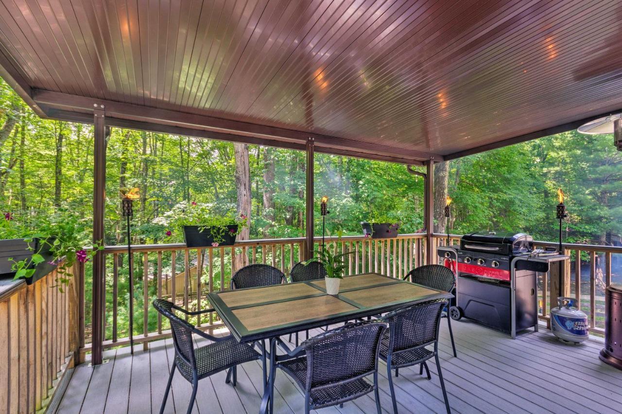 Beech Mountain Home With Covered Deck, Near Skiing! Buitenkant foto