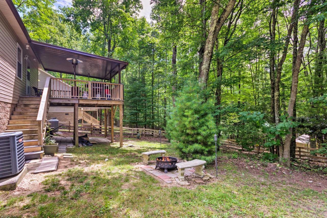 Beech Mountain Home With Covered Deck, Near Skiing! Buitenkant foto